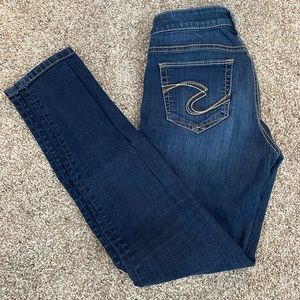 SILVER SUKI JEGGINGS